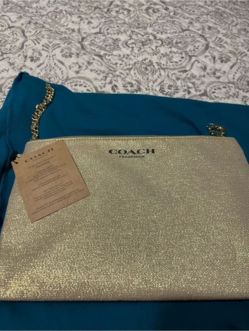 Coach fragrance wristlet